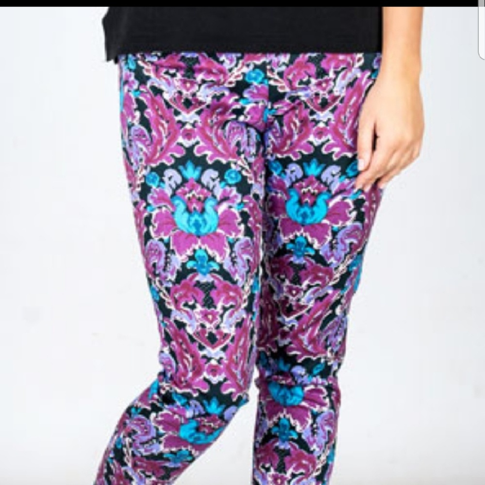 Tracey Negoshian Frida Crop Ankle Pants